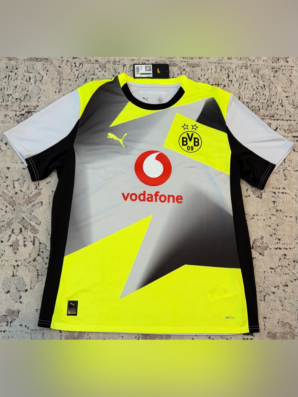 Puma Official Borussia Dortmund BVB 2025/26 Germany 780104-02 Jersey Men’s Sz: L